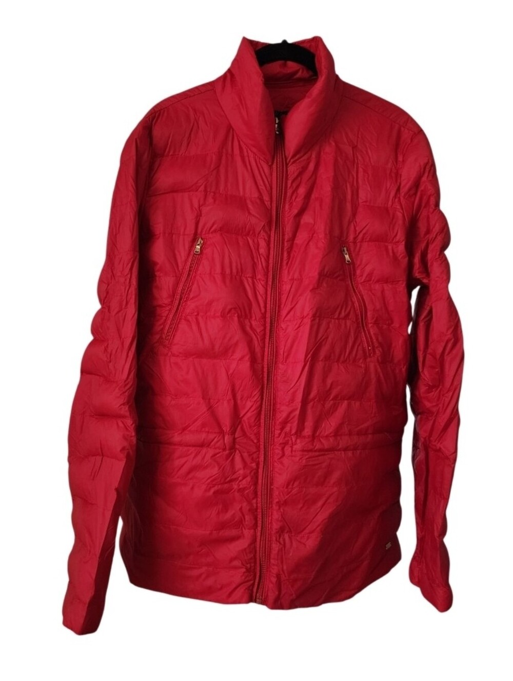 Lauren Ralph Lauren Red Quilted Packable Puffer Jacket - Picture 1 of 2